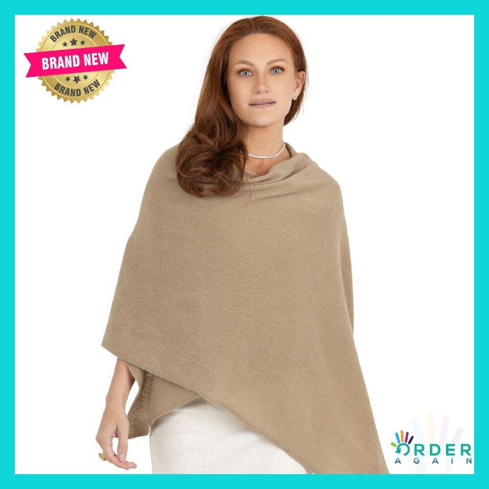 Luxury Cashmere Wrap Shawl Oversized Elegant Travel Scarf Stole